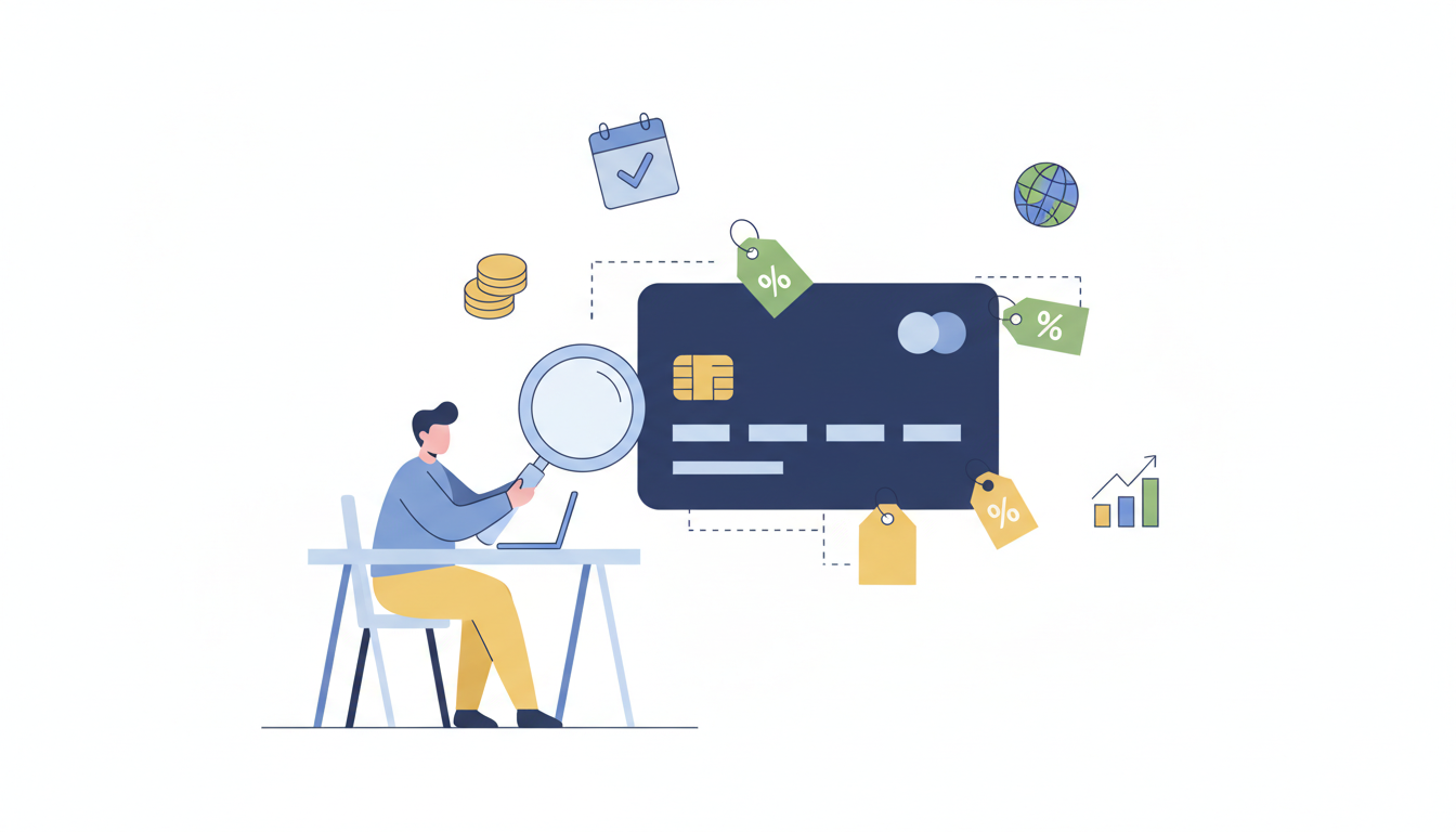 Kreditkarte Gebühren: Alle Kosten im Überblick und Vergleich 2025